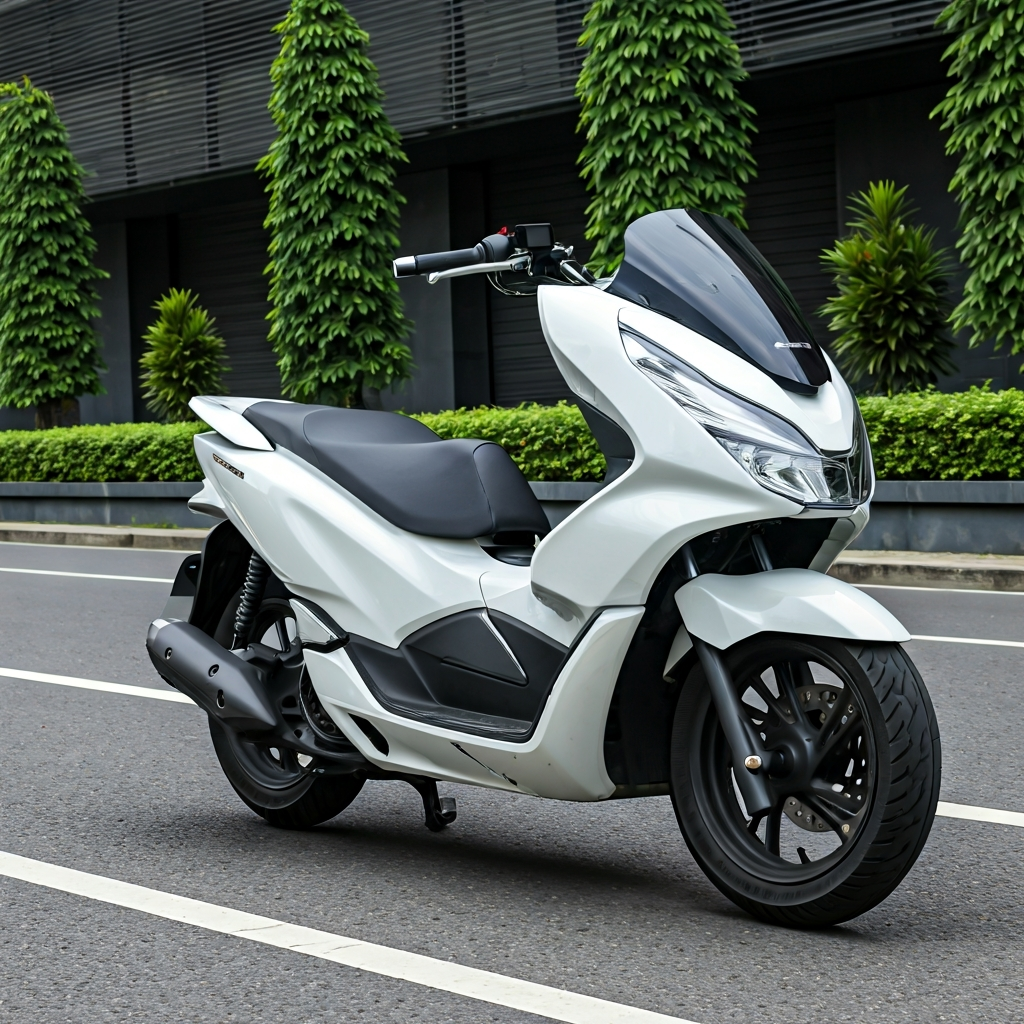 Honda PCX Electric Resmi Meluncur di Indonesia: Ha