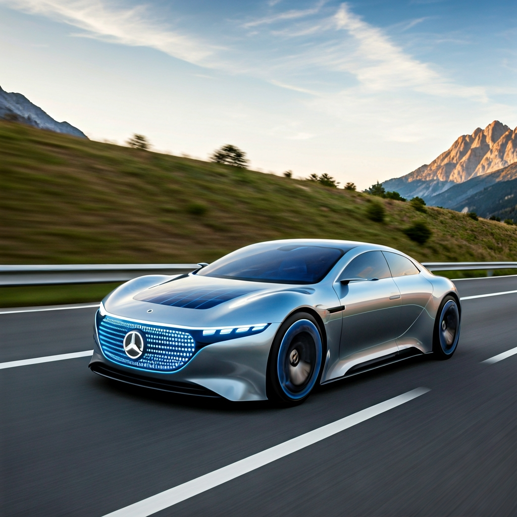 Mobil Listrik Konsep Mercedes-Benz Vision EQXX Cet