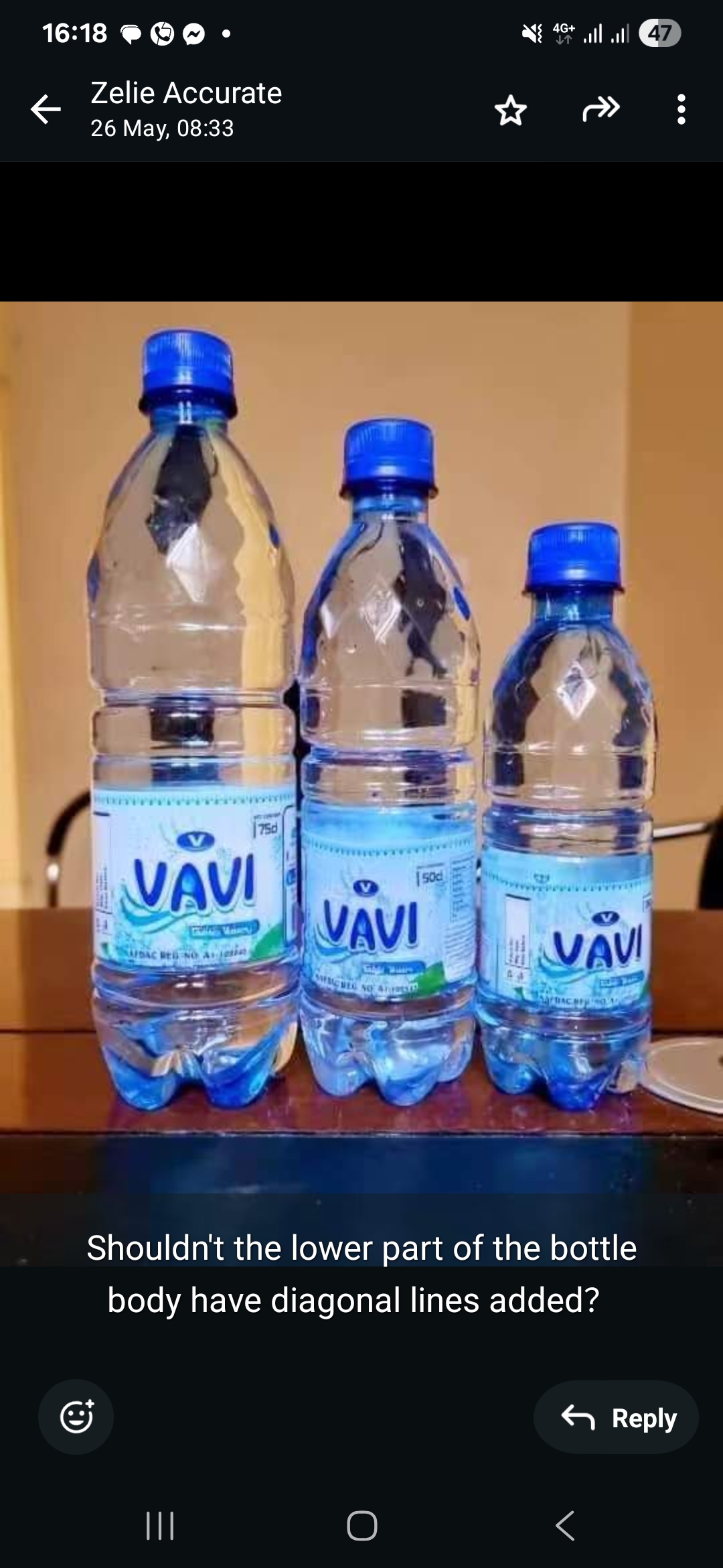1-VAVI TABLE WATER, VAVI PET PLASTIC BOTTLES
