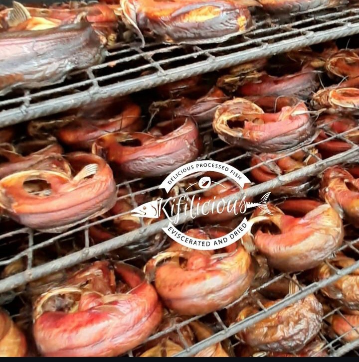 Headless Dried catfish chunks