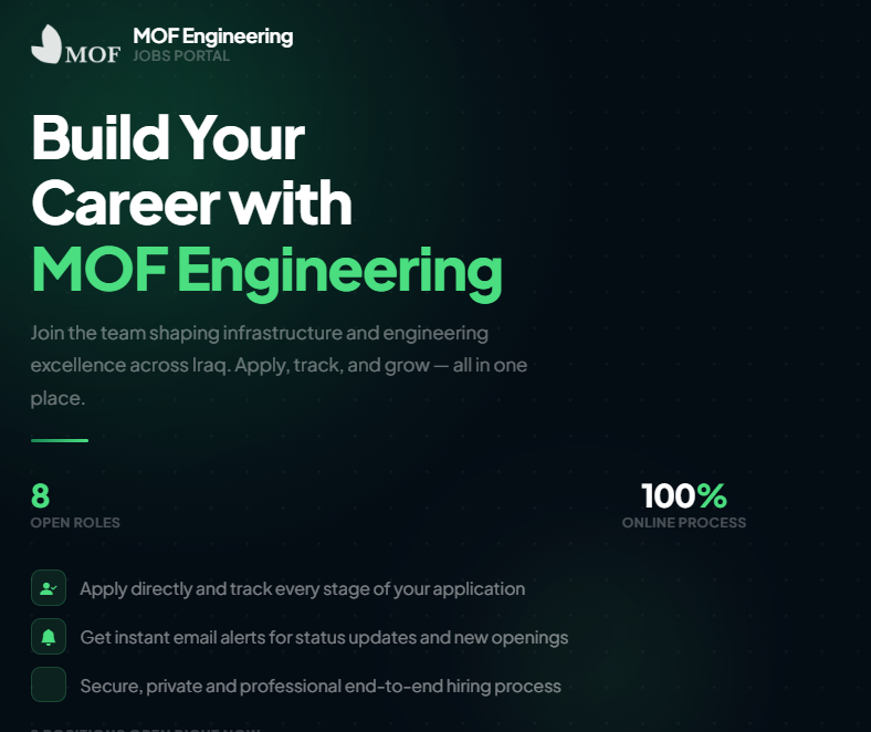 MOF Jobs – Smart Recruitment & Career Platform