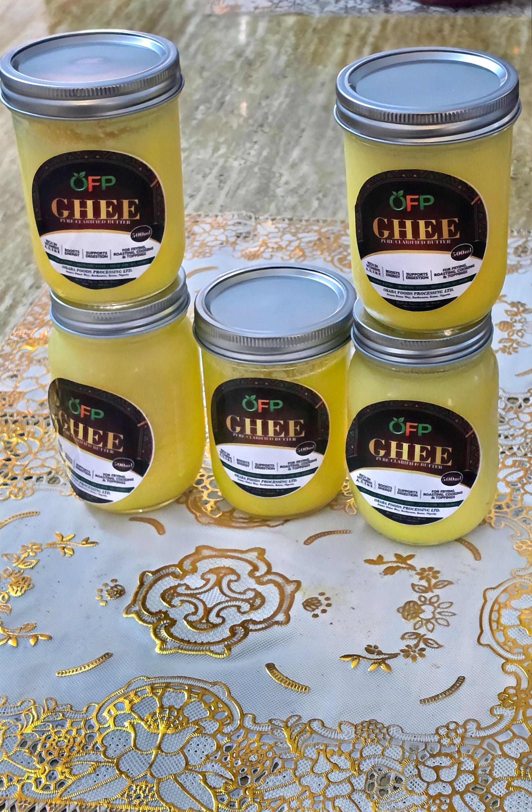 Ghee Oil from Natural Clarified Butter