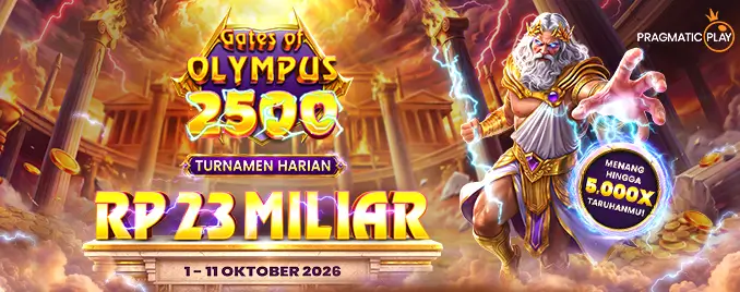 GATES OF OLYMPUS 2500 DAILY TOURNAMENTS