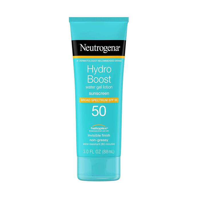 Neutrogena Hydro Boost Water Gel Broad Spectrum SPF 50 Sunscreen (Amazon.com) Neutrogena Hydro Boost Water Gel Broad Spectrum SPF 50 Sunscreen