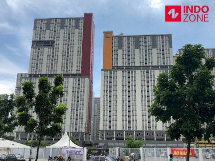 RSD Wisma Atlet. (INDOZONE/Samsudhuha Wildansyah) wisma atlet, pasien covid-19, virus corona, covid-19,