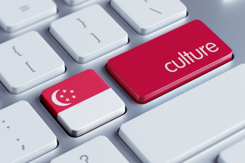 Singapore High Resolution Culture Concept