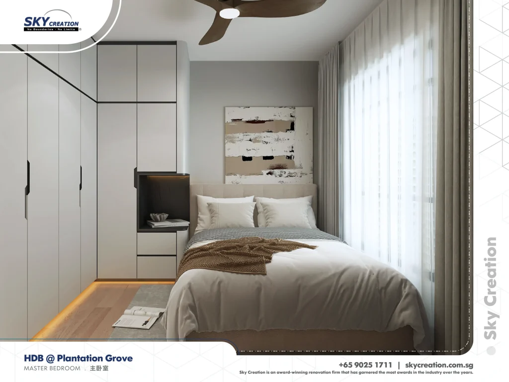 HDB Plantation Grove bedroom renovation