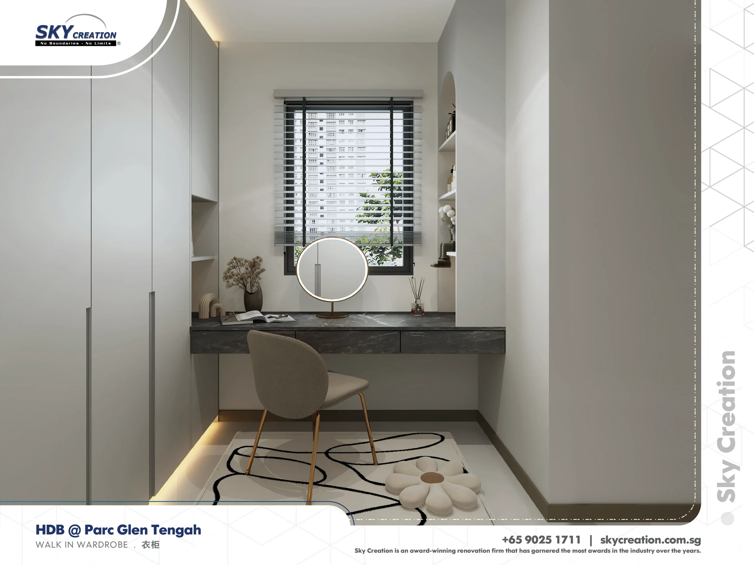 HDB Parc Glen @ Tengah_Modern luxury