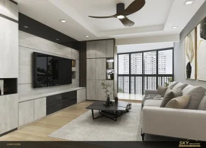 HDB Jurong West interior project