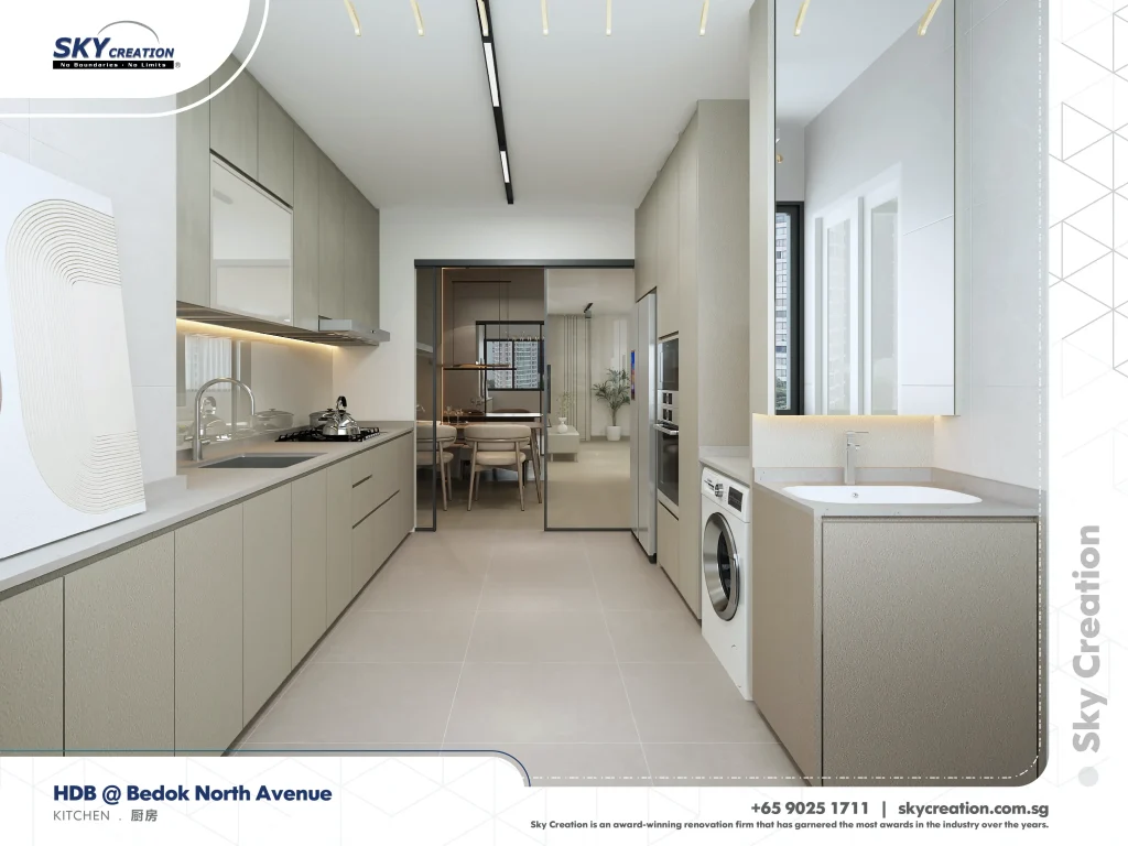 HDB Bedok kitchen renovation