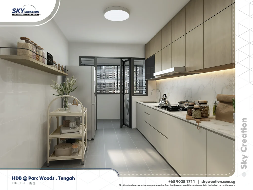 BTO kitchen and dining renovation reference