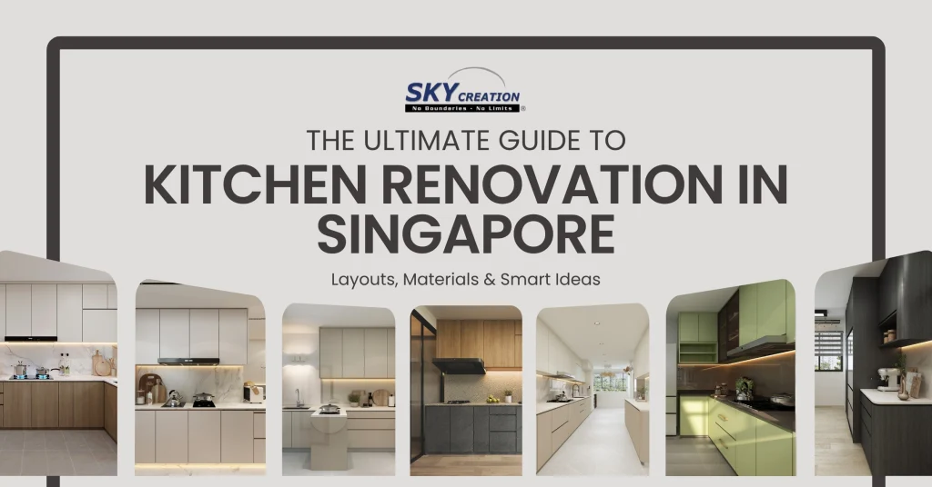 Kitchen renovation layout and cabinetry planning guide by Sky Creation