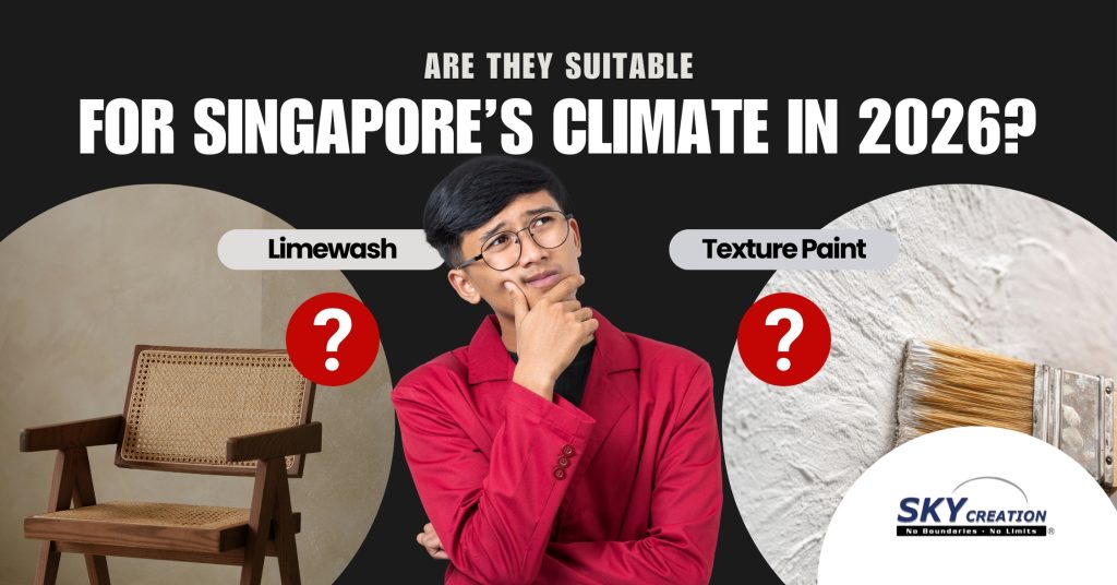 Limewash vs Texture Paint: Which Suits Singapore’s Climate in 2026?