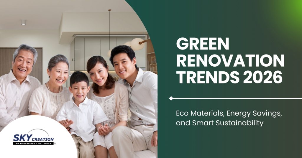 green renovation Singapore