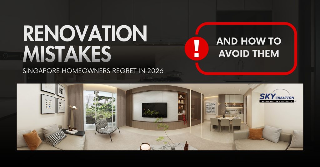 renovation mistakes Singapore homeowners regret 2026