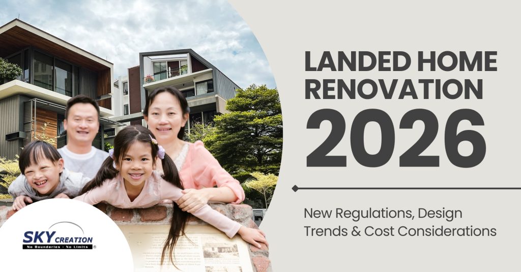 landed home renovation Singapore