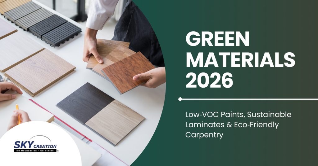 green renovation materials Singapore