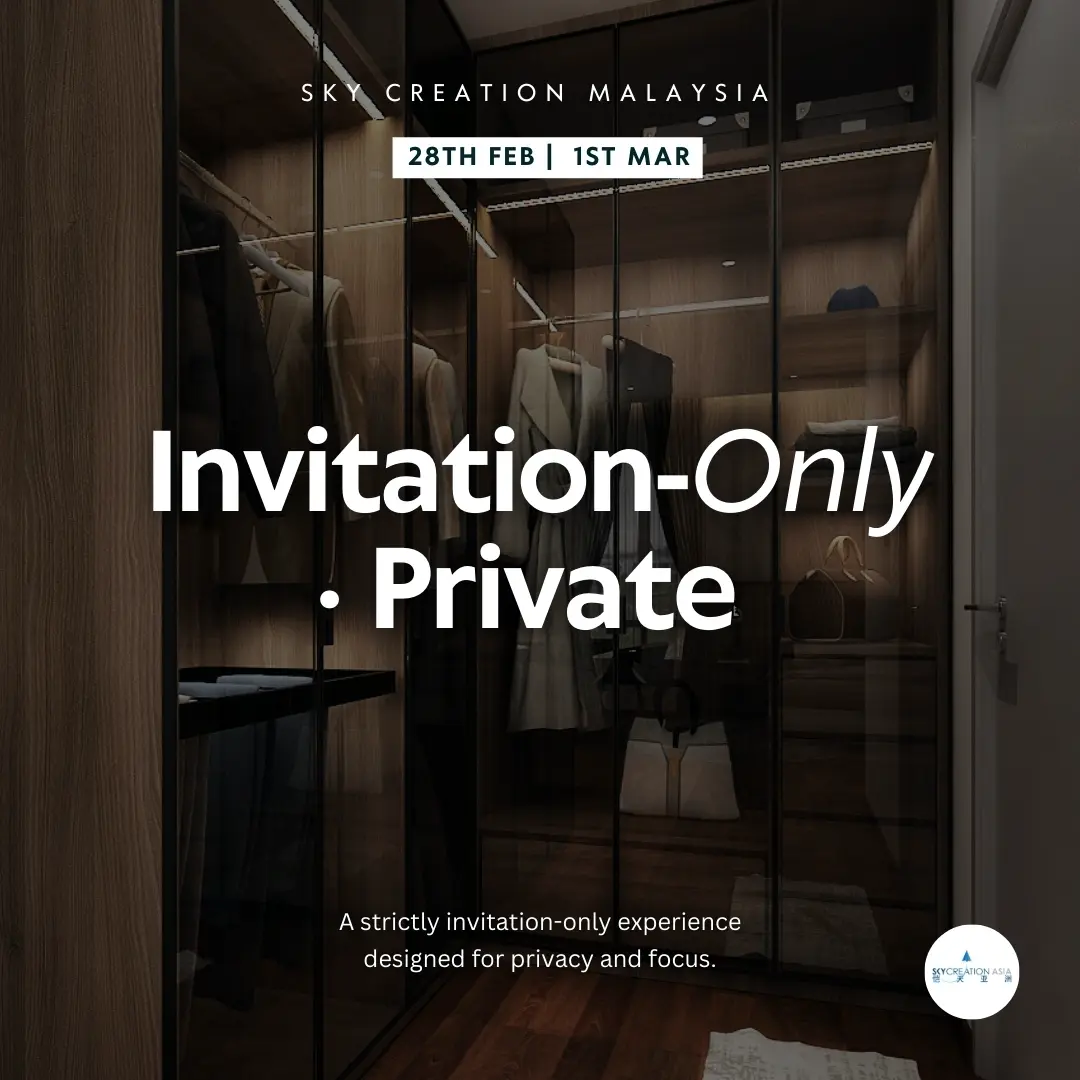 Exclusive invitation-only event setting