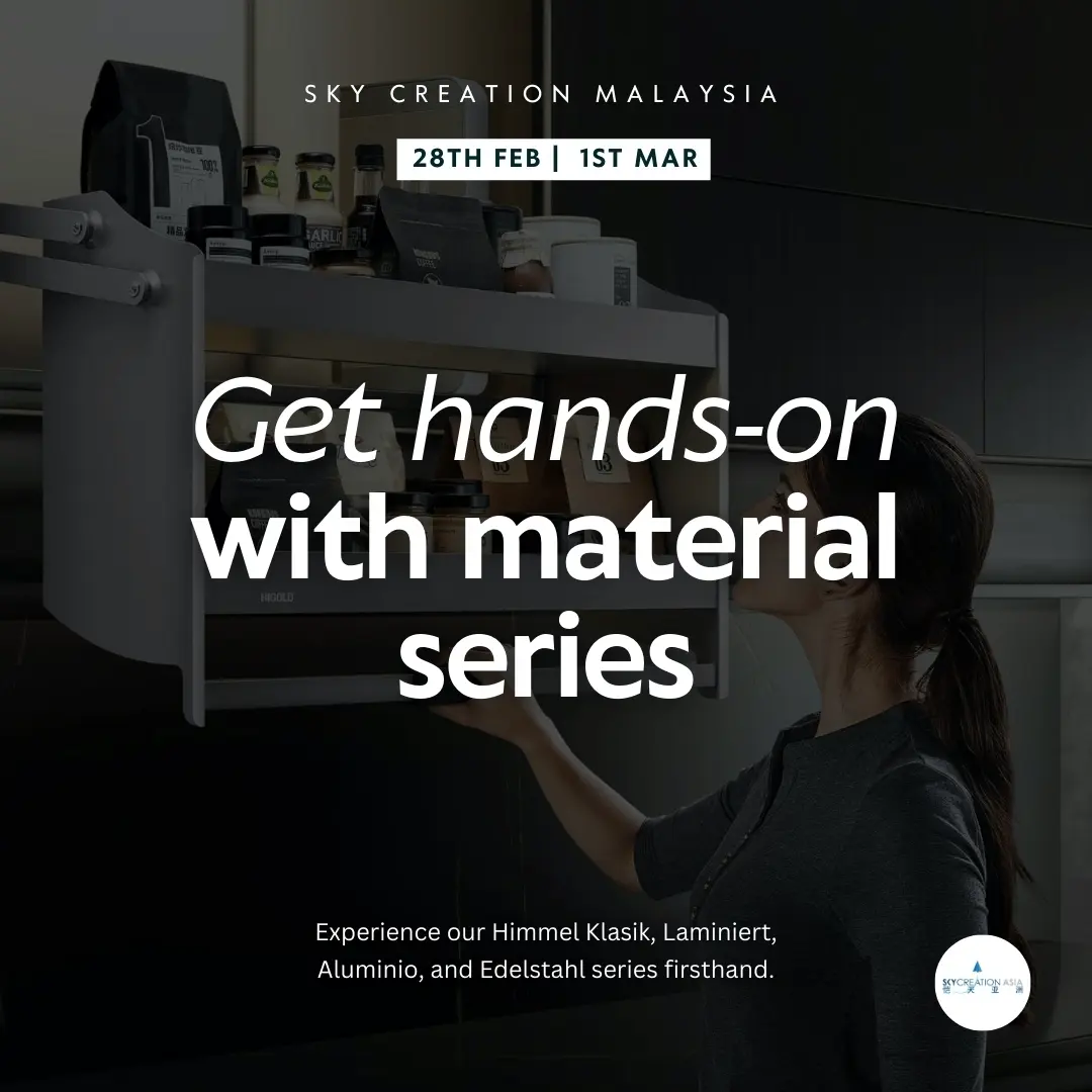 Curated premium material samples display