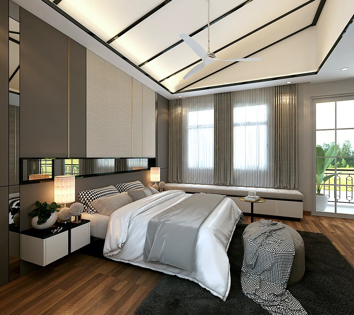 Master bedroom view