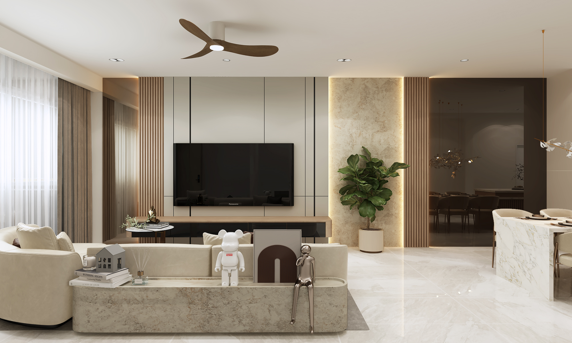 Summer Villas modern luxury landed living area