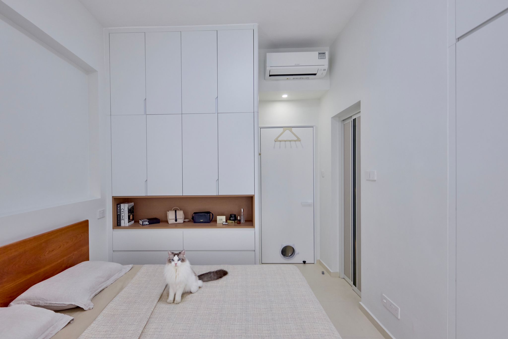 Luxury condo dining and living interior design reference in Singapore