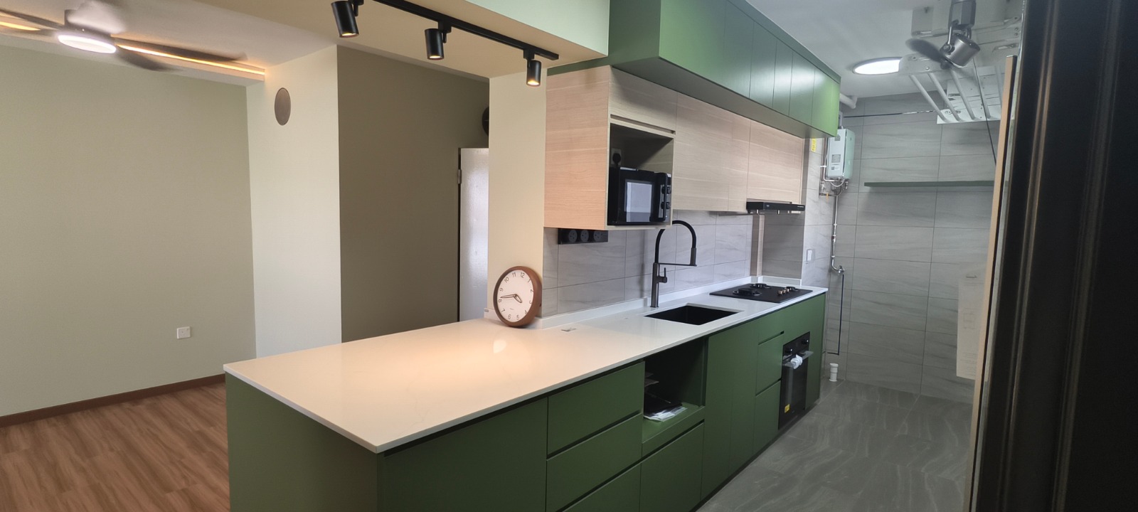 HDB kitchen and carpentry renovation reference