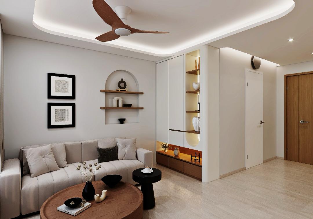 Warm minimalist kitchen and dining concept for minimalist interior design