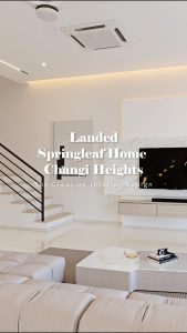 Springleaf Home at Changi Heights modern minimalist landed 3D interior design concept