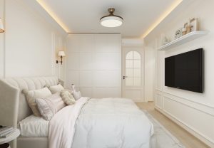 Grand Dunman — master bedroom, 3D design visual