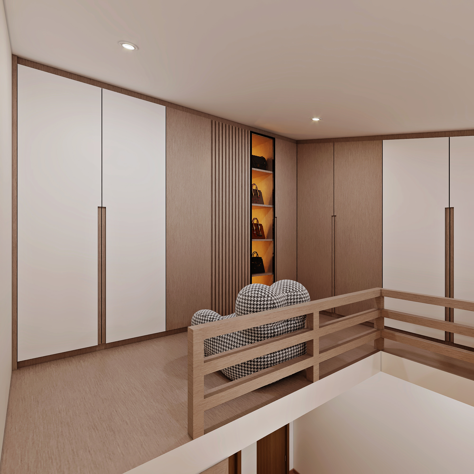 Cashew Terrace — master bedroom — view 3, scandinavian 3D design visual