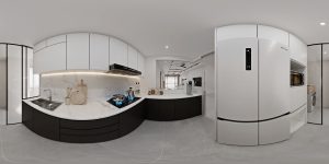 Signature Park — kitchen, modern 3D design visual