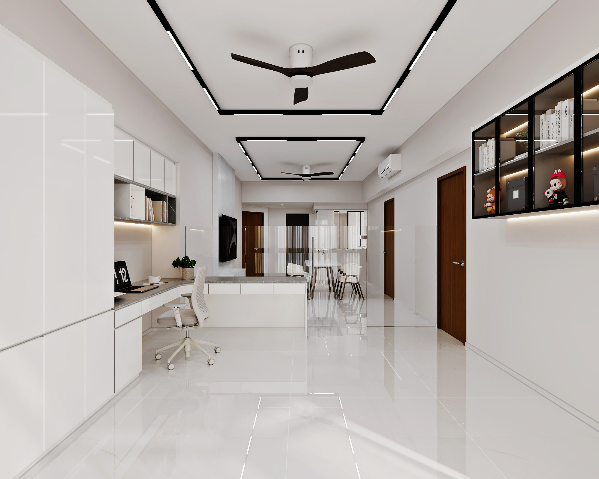 Signature Park — study area, modern 3D design visual