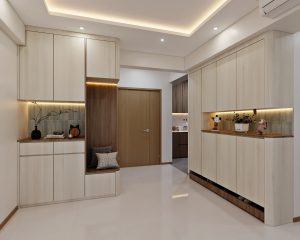 HDB Tampines Street 96 — dining, scandinavian 3D design visual