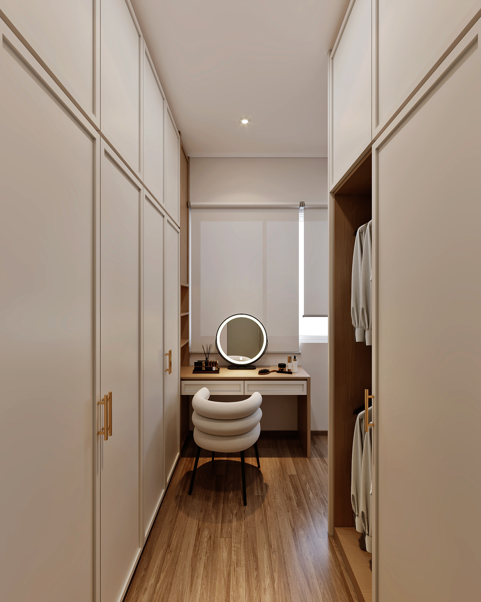 Loyang Place — master bedroom — view 2, modern peranakan 3D design visual