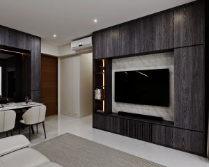 Tampines Avenue 8 — living, modern industrial 3D design visual