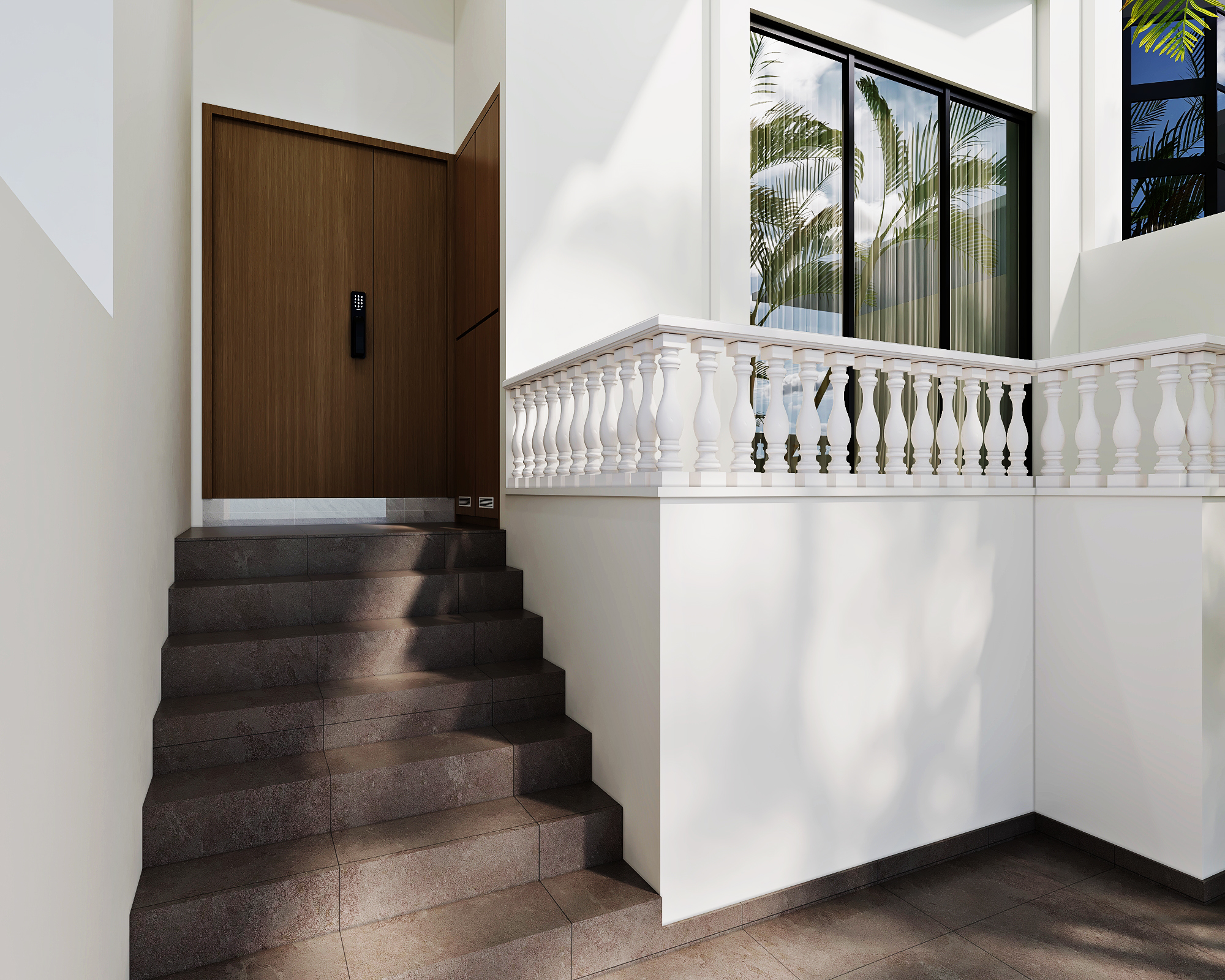 Coronation Road — shoes cabinet, modern scandinavian 3D design visual