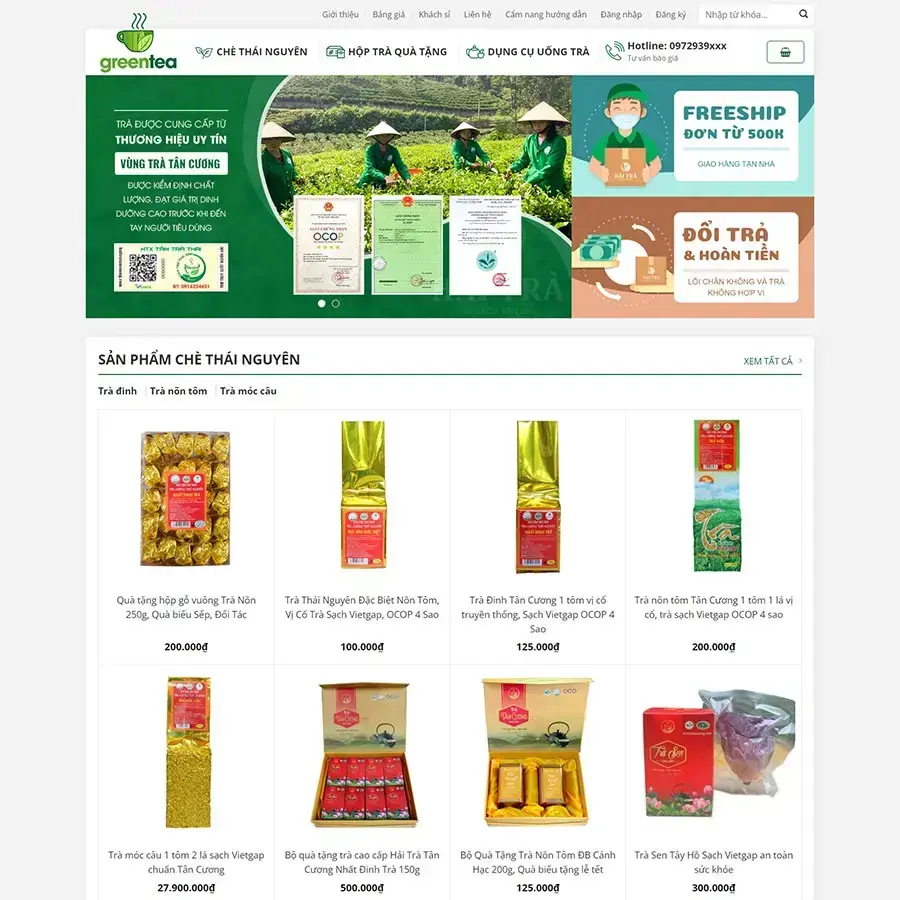 Green Tea WordPress Theme 03