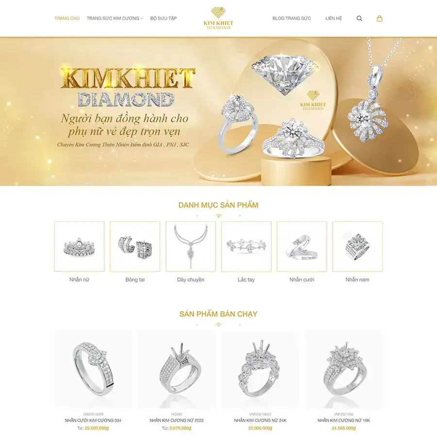 Jewelry WordPress Theme 03
