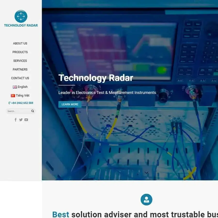 Electronics Sales Company WordPress Theme