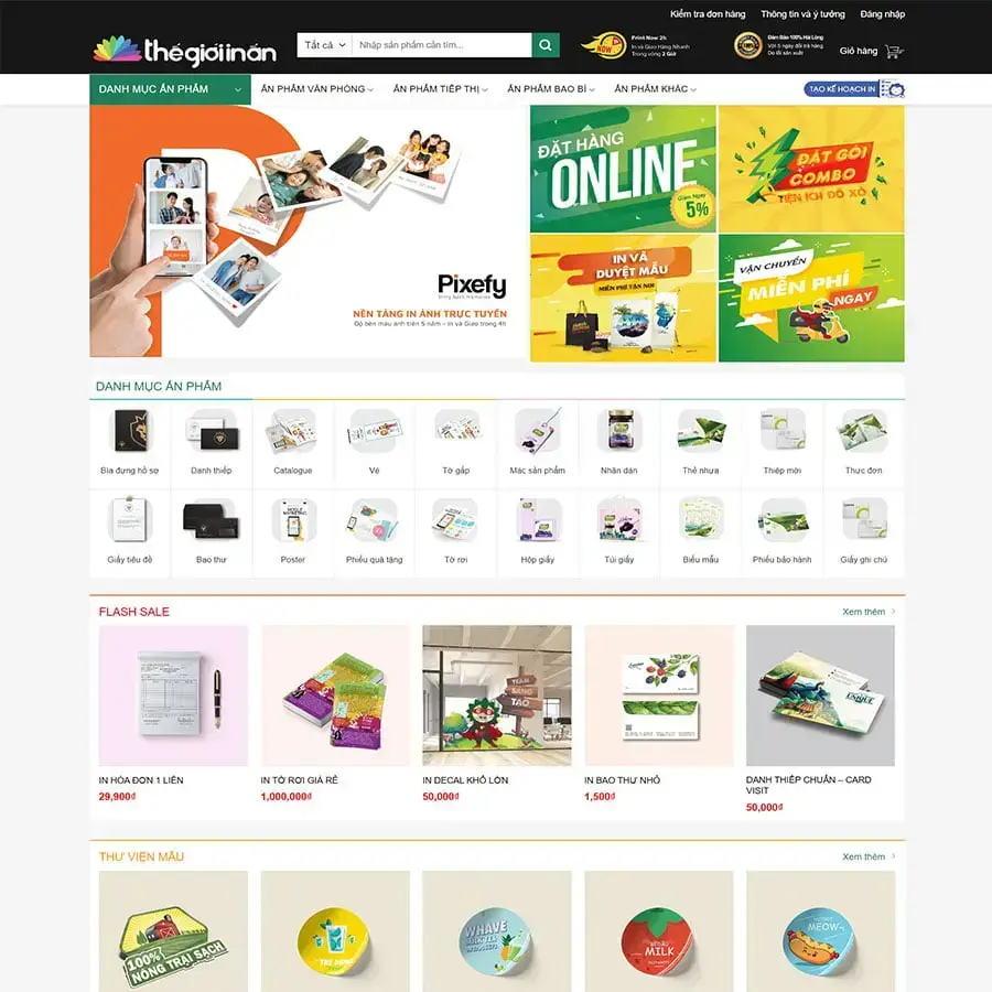 Printing Company WordPress Theme 06