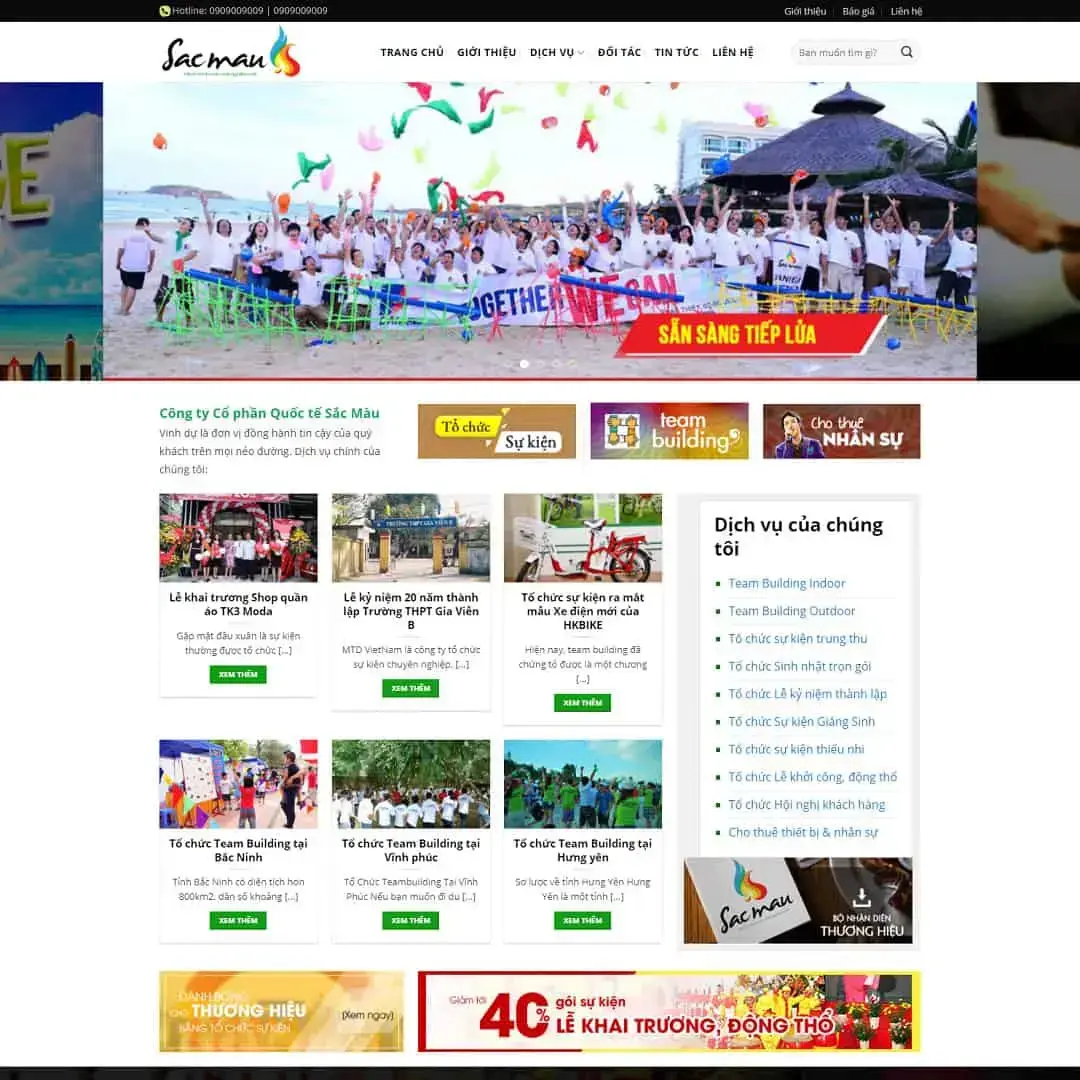 Event Company WordPress Theme 03