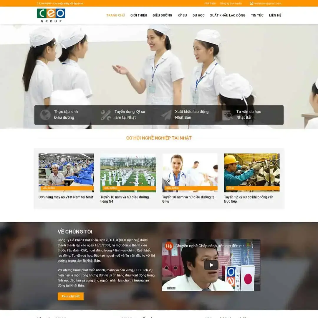 WordPress theme for labor export company 03