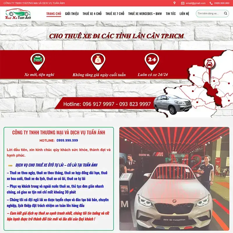 Car Rental WordPress Theme