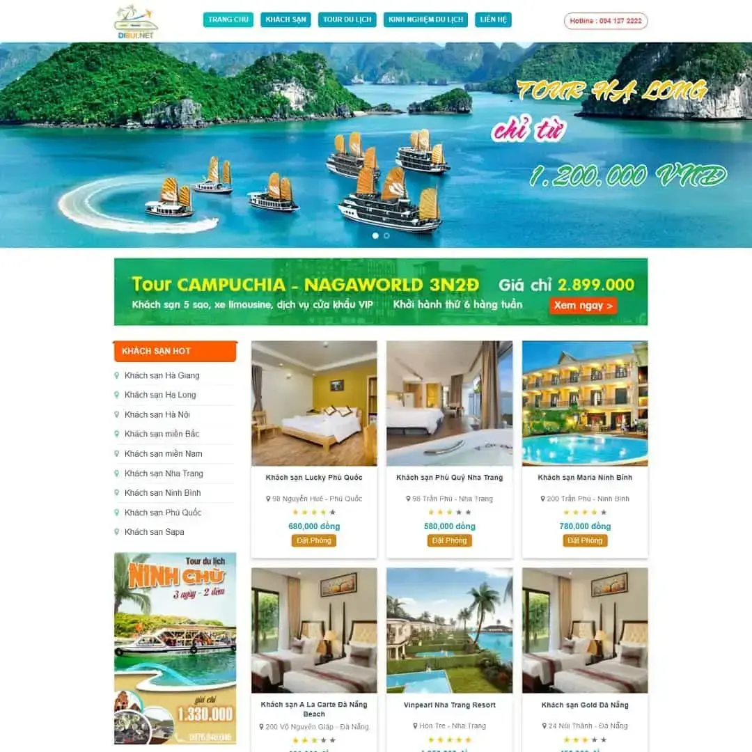Travel WordPress Theme 02