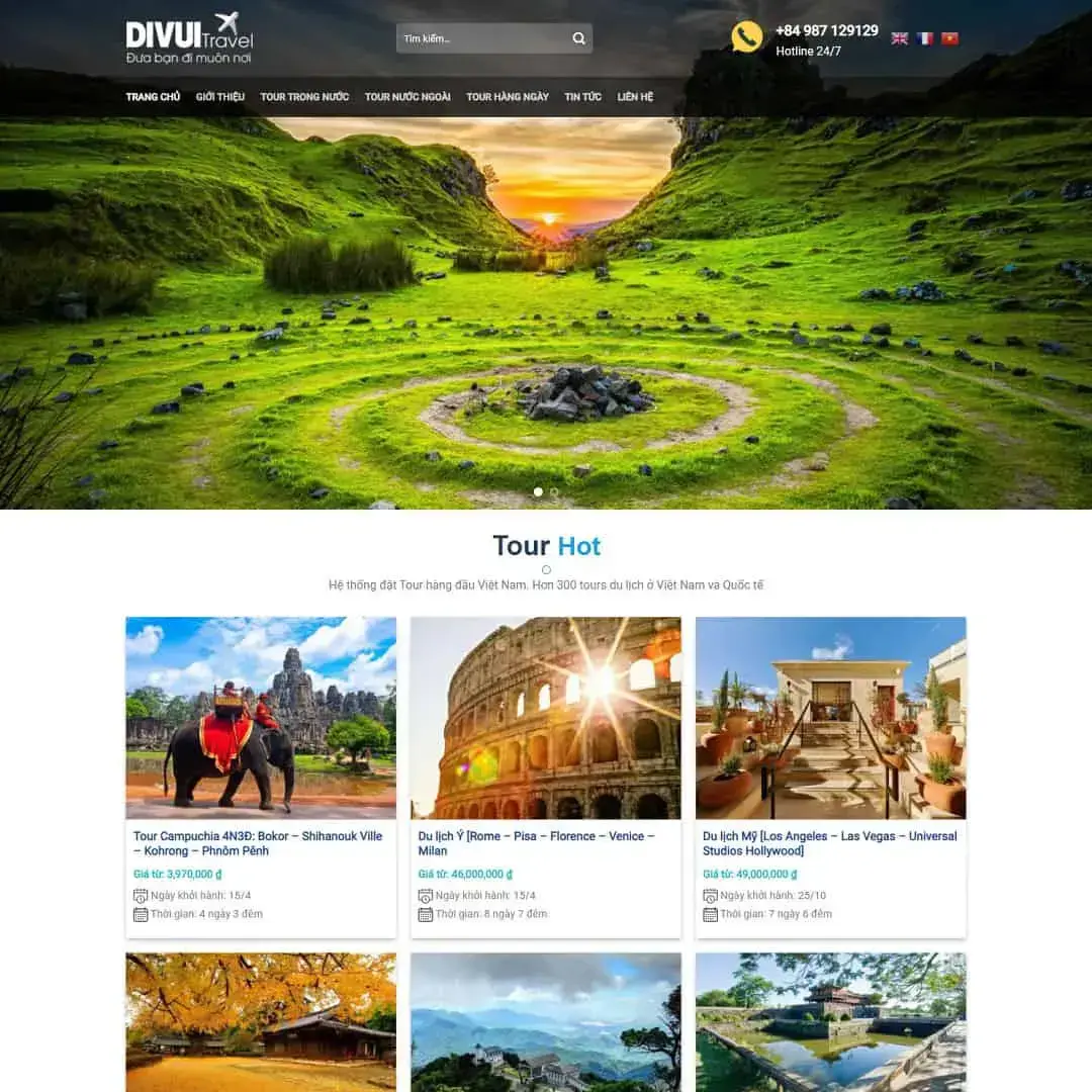 Travel WordPress Theme 05