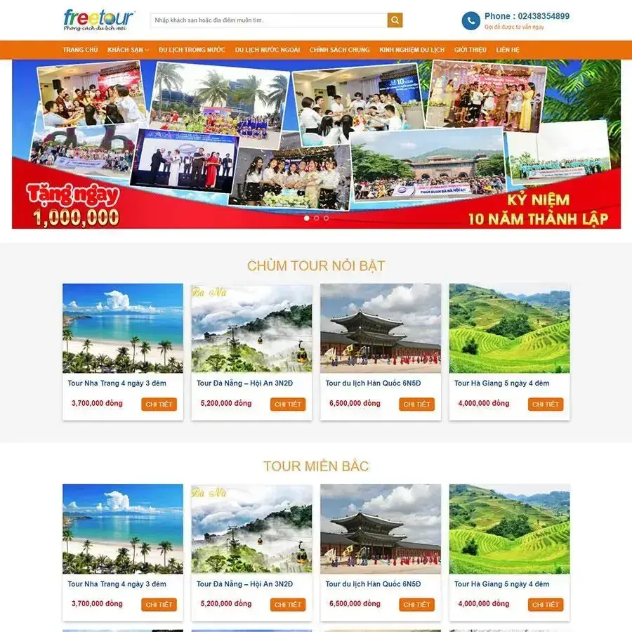 Premium travel wordpress theme 07
