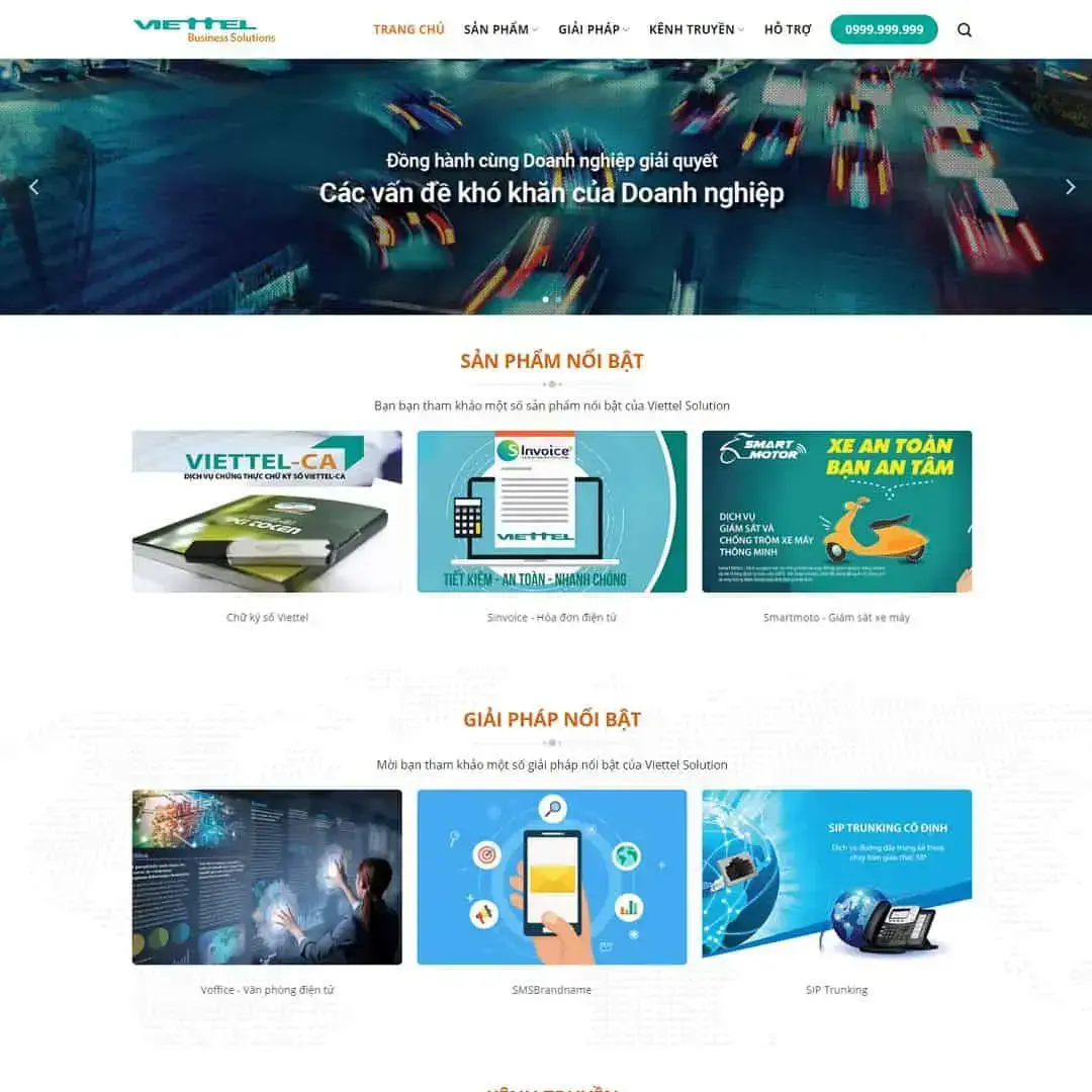WordPress theme for introducing telecommunications and internet service companies