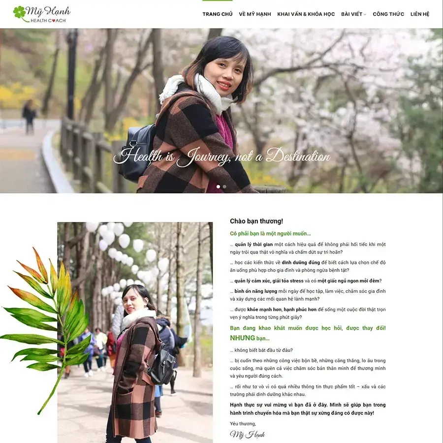 Health Course WordPress Theme