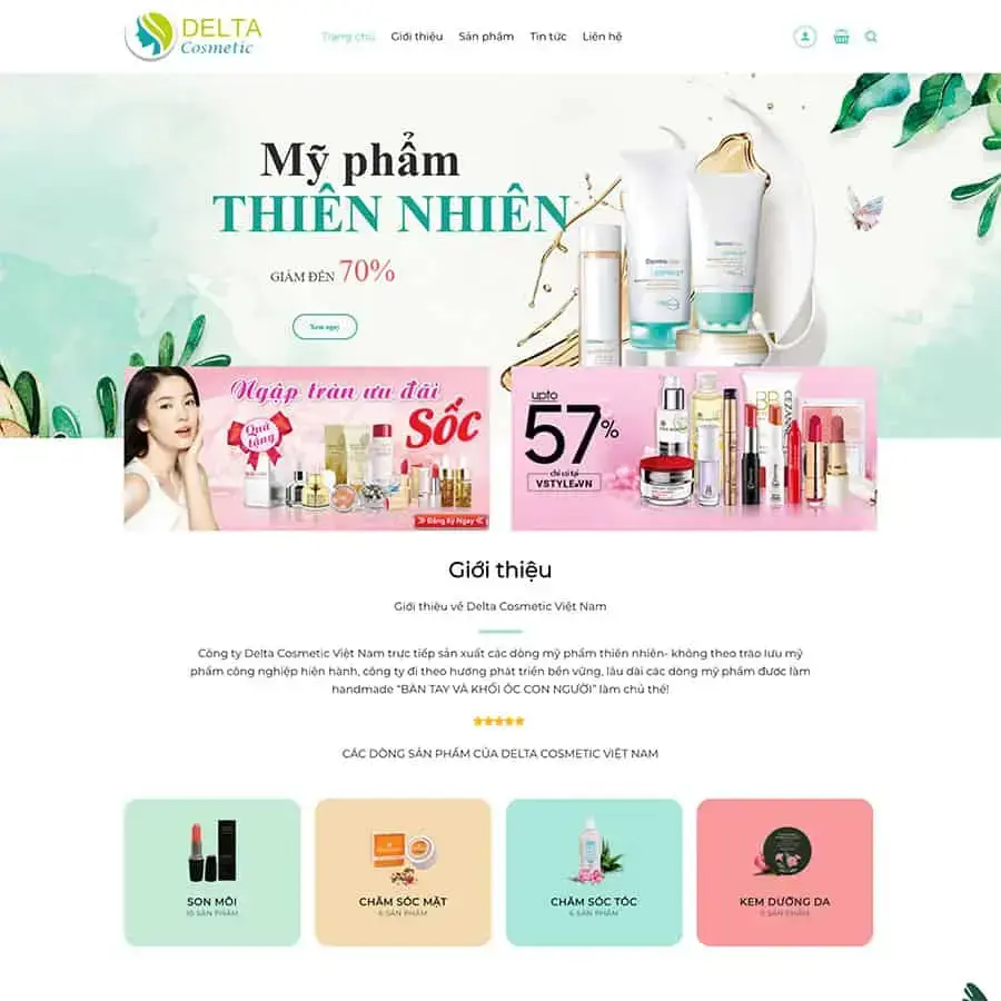Cosmetic WordPress Theme 09